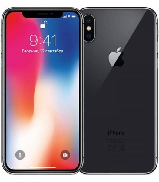 iPhone X 256GB Space Gray (серый космос)