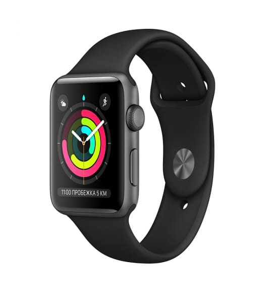 Apple Watch Series 3, 38mm Space Gray (MTF02)