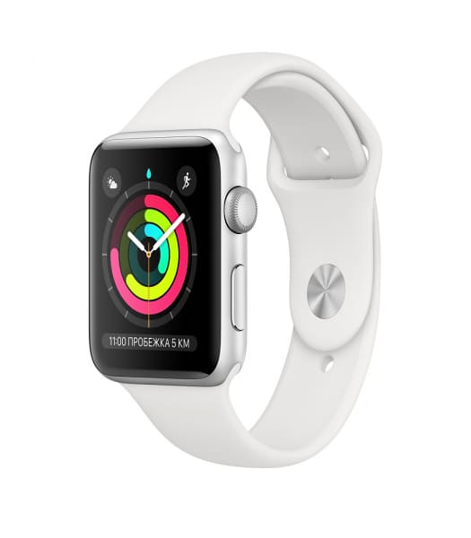 Apple Watch Series 3, 42mm Silver (MTF22)