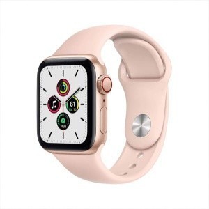 Apple Watch SE, 40 мм, золотого цвета, спортивный ремешок — купить в Санкт-Петербурге