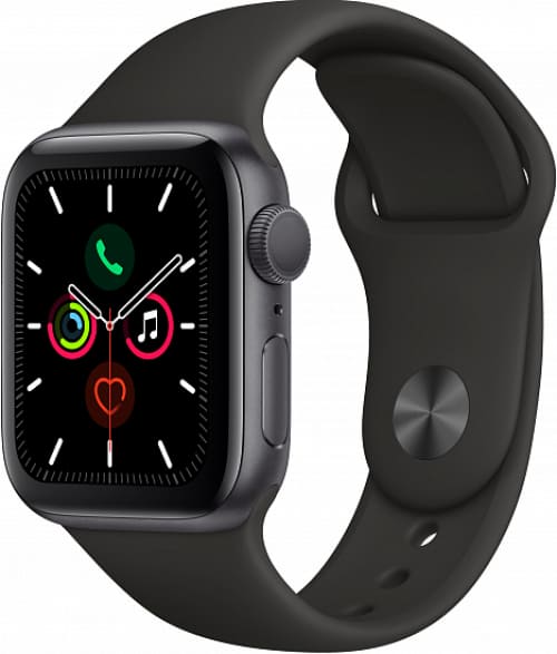 Apple Watch Series 5 GPS,40mm Space Gray Aluminium (MWV82)