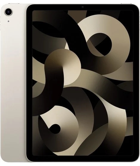 Apple iPad Air (2022), 64 ГБ, Wi-Fi Cellular, Starlight (бежевый)