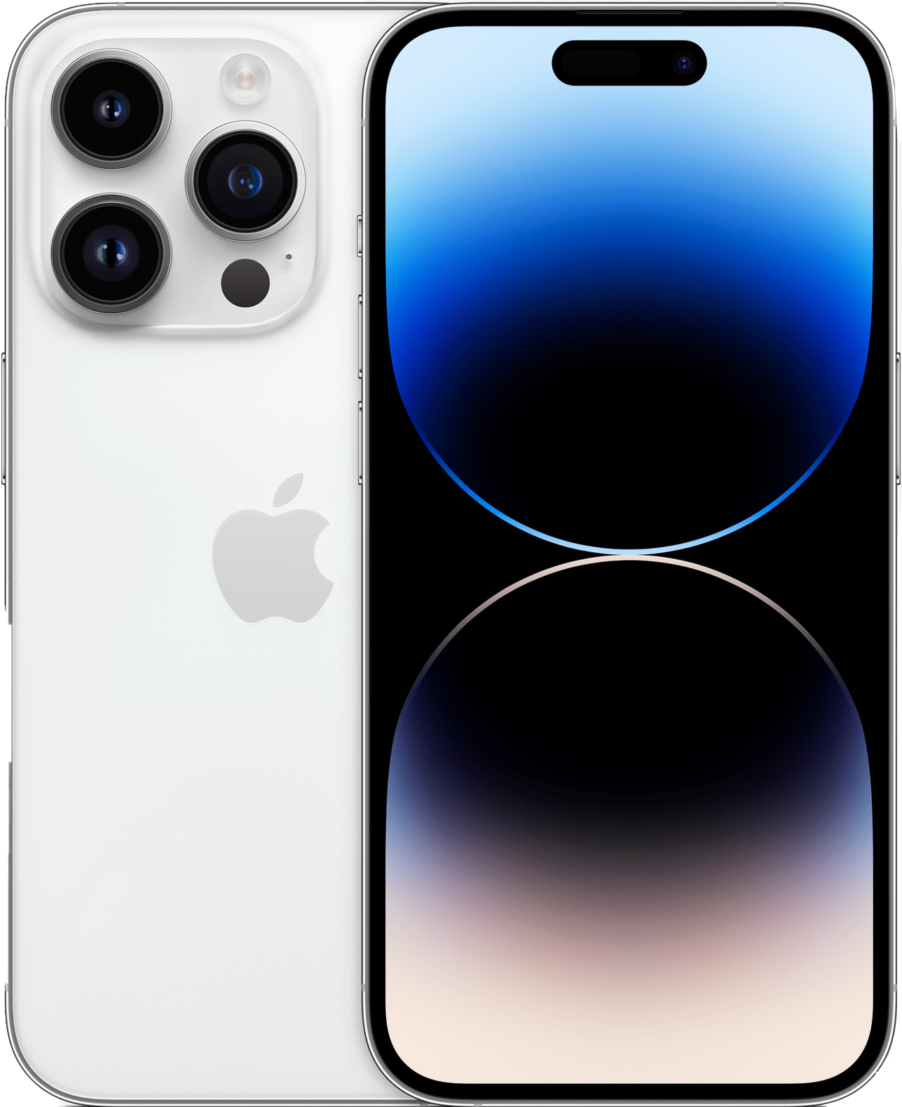 Apple iPhone 14 Pro Max 128 ГБ, Dual nano SIM, серебристый