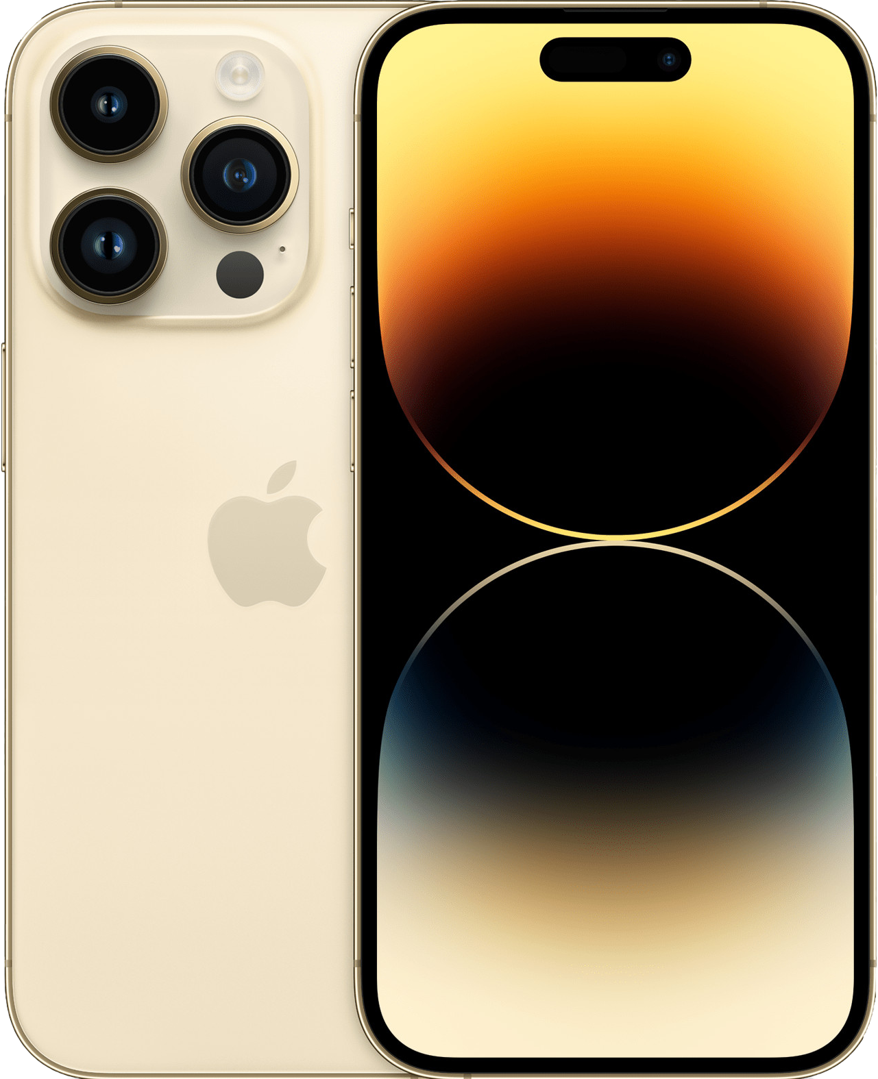 Apple iPhone 14 Pro 128 ГБ, Dual nano SIM, золотой