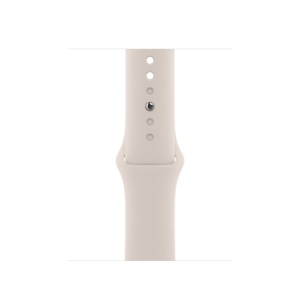 Apple Watch Series 8 45mm Silver Aluminum Case with Sport Band, White
