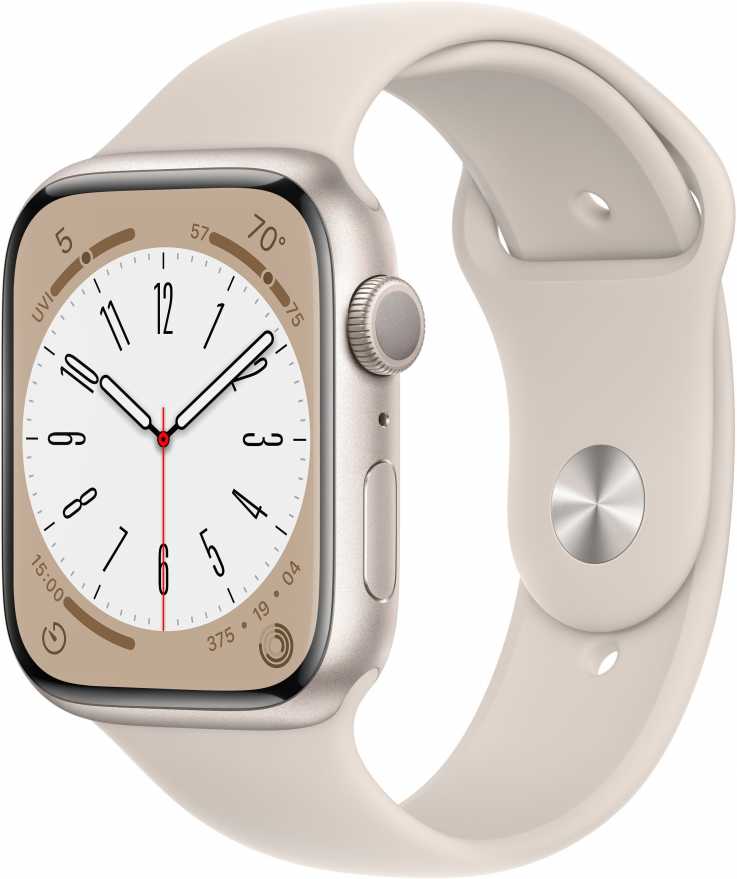 Apple Watch Series 8 41mm Starlight Aluminum Case with Sport Band Starlight — купить в Санкт-Петербурге