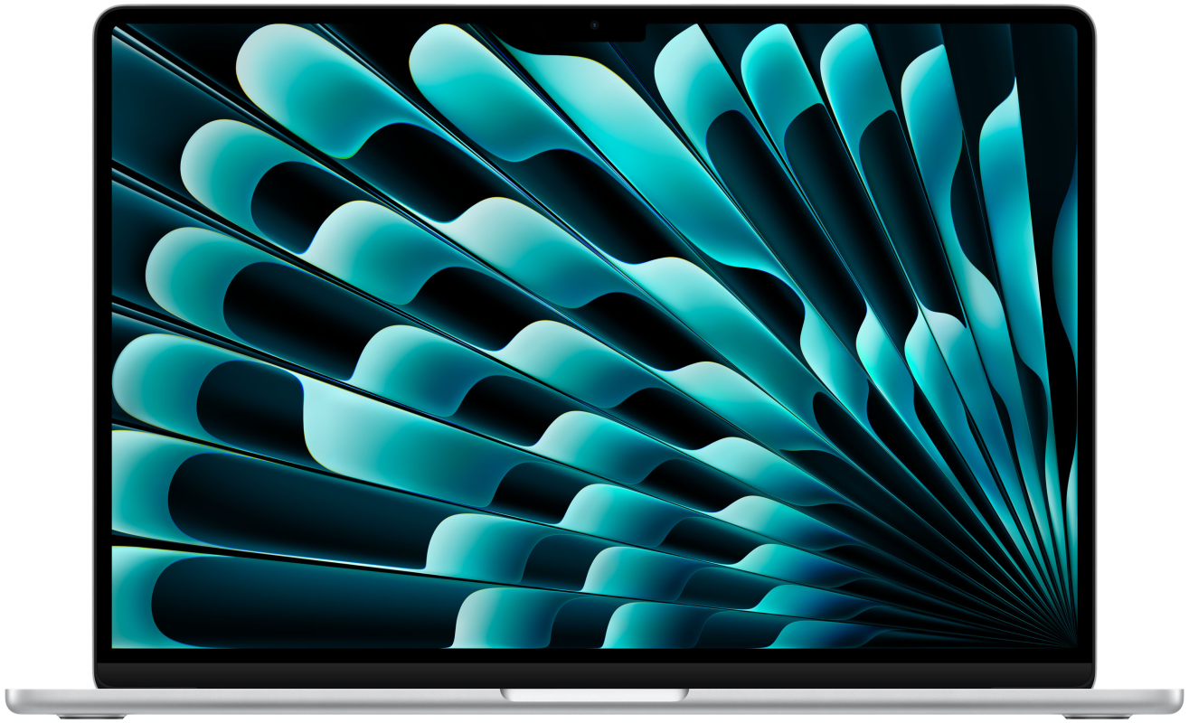 Apple MacBook Air 15" (M2, 8C CPU/10C GPU, 2023), 8 ГБ, 256 ГБ SSD, серебристый — купить в Санкт-Петербурге