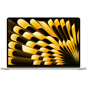 Apple MacBook Air 15" (M2, 8C CPU/10C GPU, 2023), 8 ГБ, 256 ГБ SSD, «сияющая звезда» — купить в Санкт-Петербурге