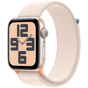 Умные часы Apple Watch SE 2 2023 GPS 44mm Starlight Aluminum Case with Starlight Sport Loop (MRE63) — купить в Санкт-Петербурге