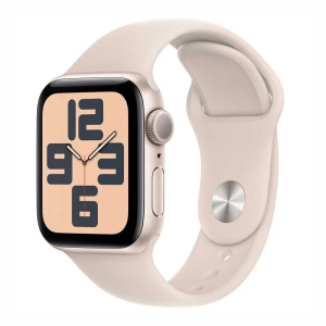 Умные часы Apple Watch SE 2 2023 GPS 44mm Starlight Aluminium Case with Starlight Sport Band (MR9U3) — купить в Санкт-Петербурге