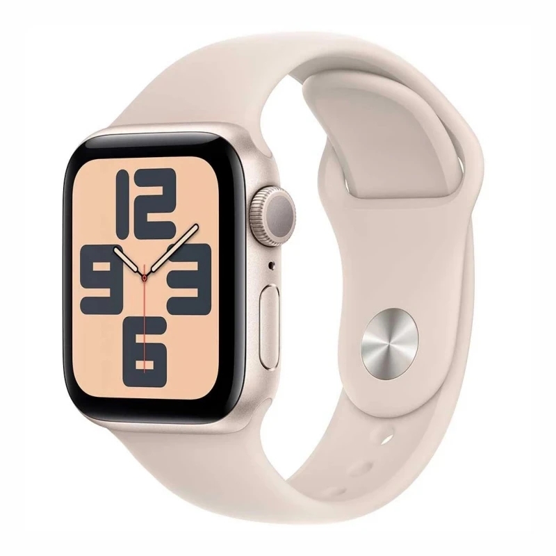 Умные часы Apple Watch SE 2 2023 GPS 40mm Starlight Aluminium Case with Starlight Sport Band (MR9U3) — купить в Санкт-Петербурге