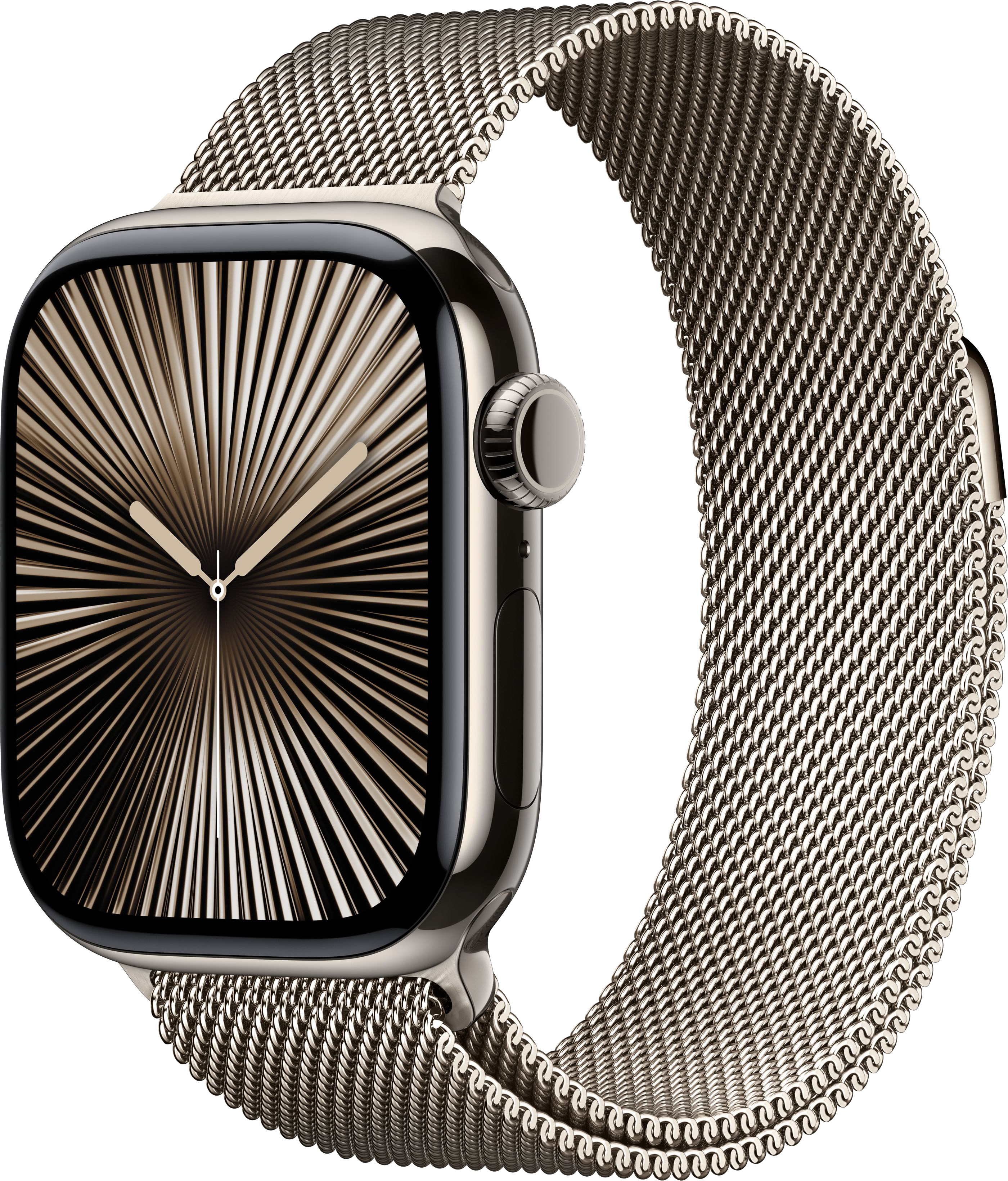 Apple Watch Series 10 46mm Natural Titanium Case with Milanese Loop, Natural — купить в Санкт-Петербурге