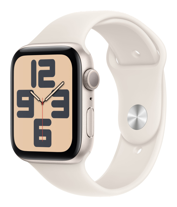 Умные часы Apple Watch SE 2 2024 40mm Starlight Aluminium Case with Starlight Sport Band — купить в Санкт-Петербурге