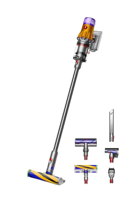 Пылесос Dyson V12 Detect Slim Absolute (SV46) Yellow/Nickel — купить в Санкт-Петербурге