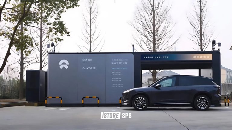 NIO установила мировой рекорд, совершая две замены аккумуляторов в секунду